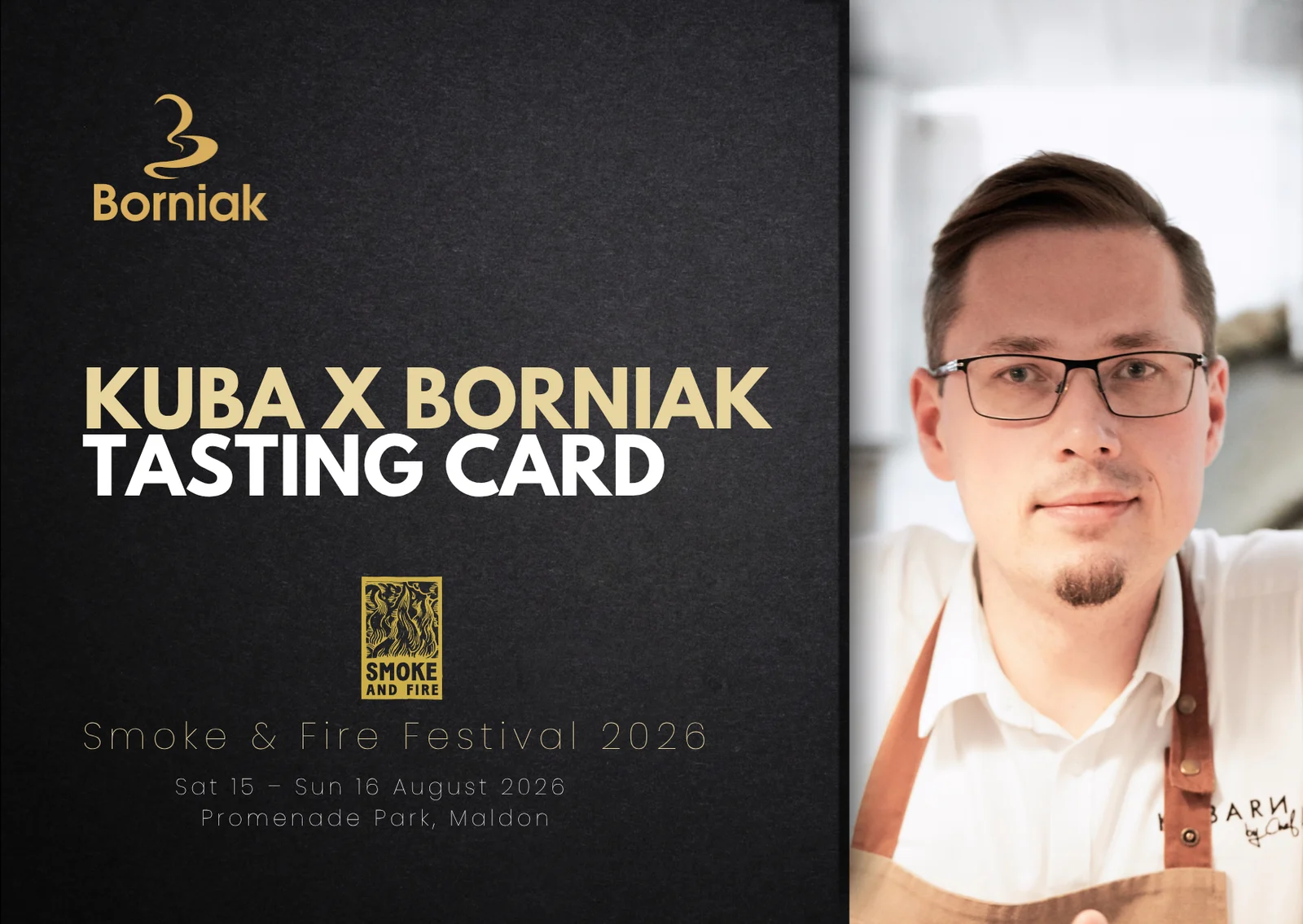 Kuba x Borniak tasting card